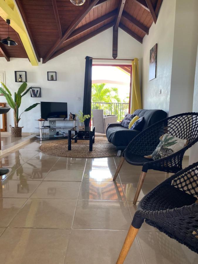 Chez Soul~Etage Entier Avec Vue Sur Mer Sainte-Rose Eksteriør billede