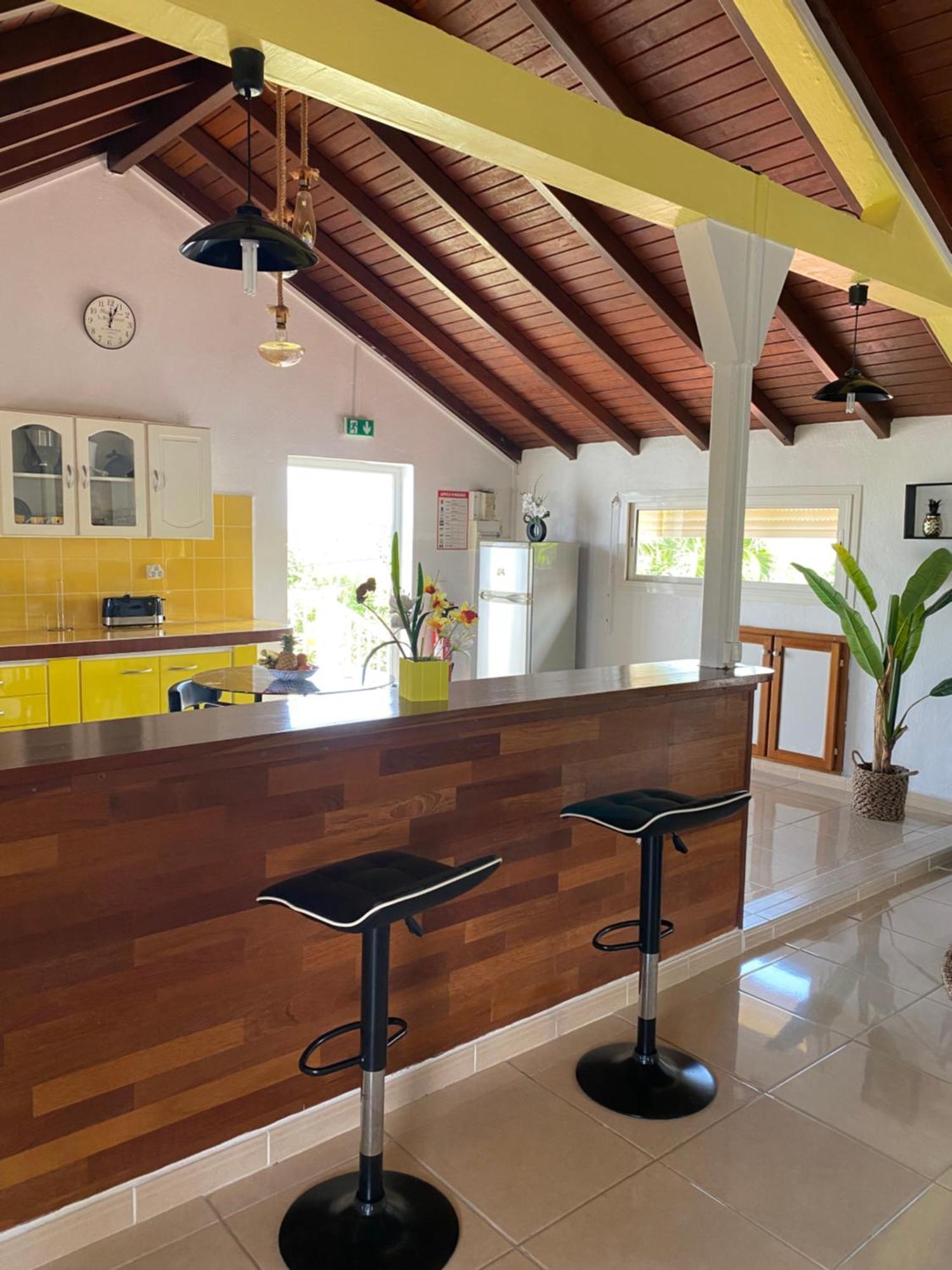 Chez Soul~Etage Entier Avec Vue Sur Mer Sainte-Rose Eksteriør billede